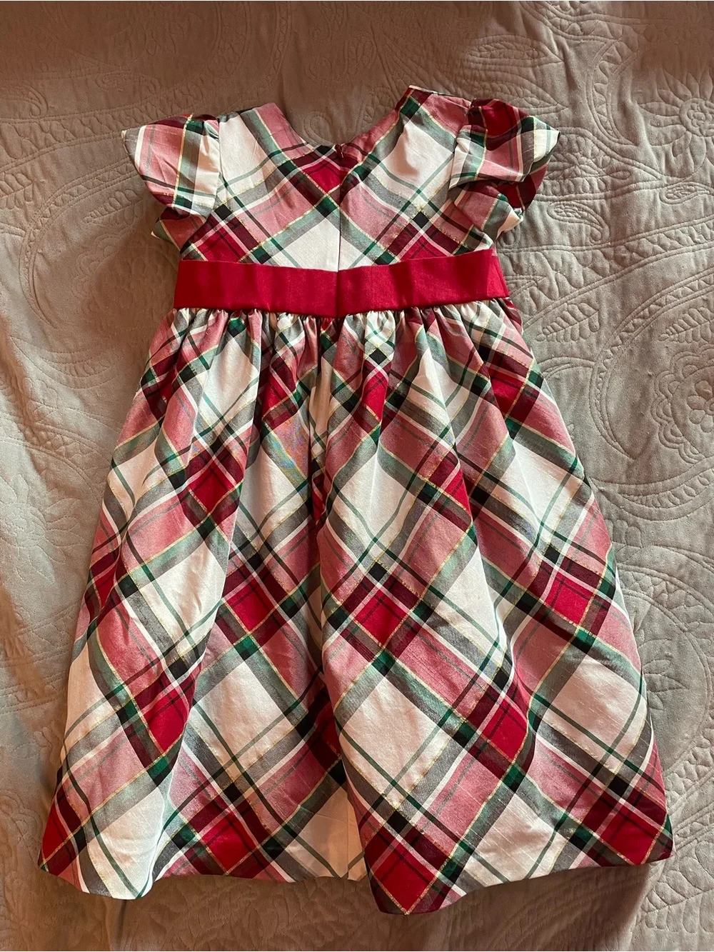 Gymboree festive plaid